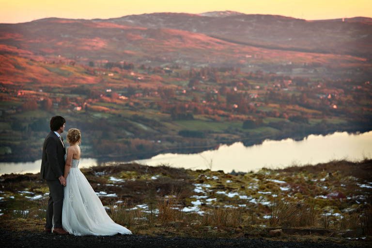 sunset wedding photographer